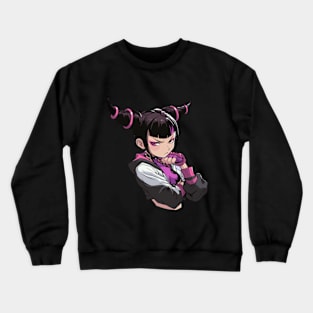 Street Fighter Juri Art Crewneck Sweatshirt